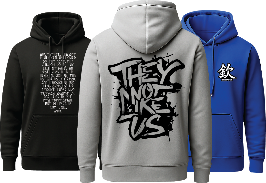 Merchandise hoodies